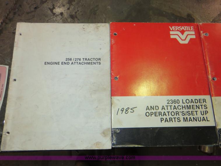 image for item I2455 1985 Versatile 276 bi-directional 4WD tractor