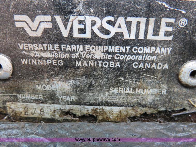 image for item I2455 1985 Versatile 276 bi-directional 4WD tractor