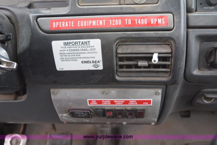 image for item E6046 1993 Ford F350 XL service truck