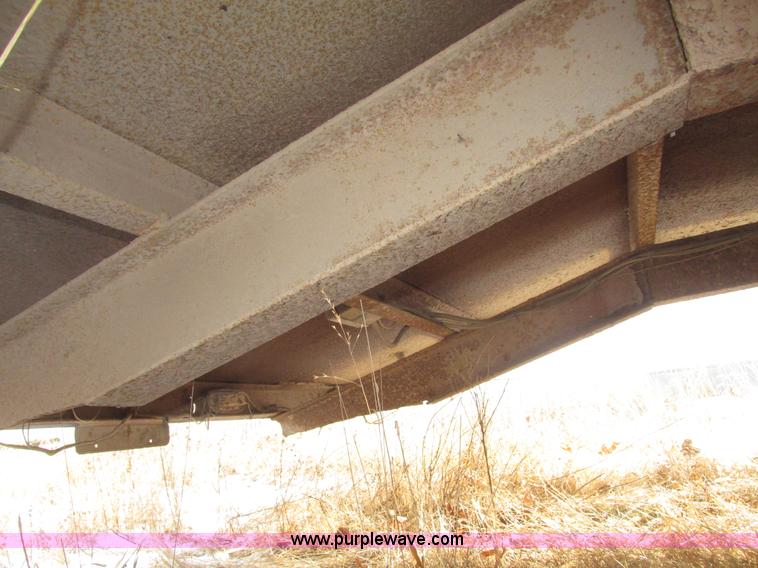 image for item G9851 2002 shop built 30' gooseneck trailer