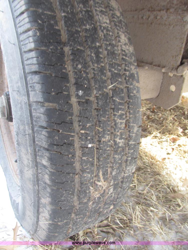 image for item G9851 2002 shop built 30' gooseneck trailer