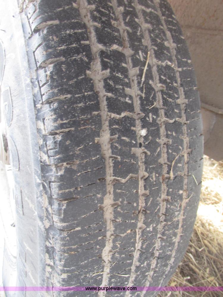 image for item G9851 2002 shop built 30' gooseneck trailer