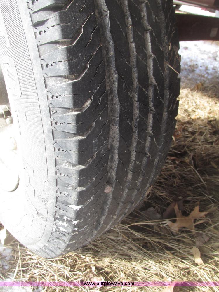 image for item G9851 2002 shop built 30' gooseneck trailer