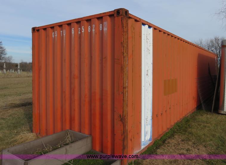 image for item I2294 40' steel container