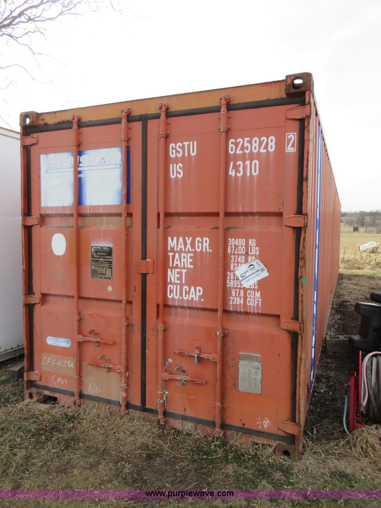 image for item I2294 40' steel container