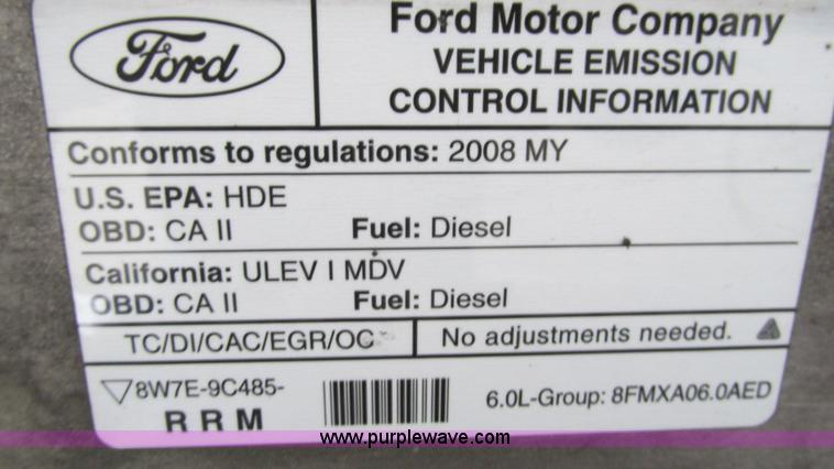 image for item I3132 2008 Ford E350 Super Duty van