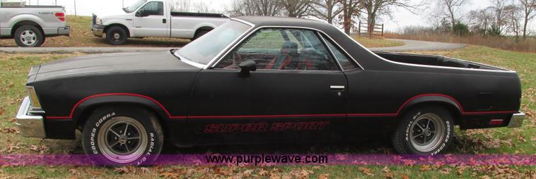 image for item I3134 1979 Chevrolet El Camino SS