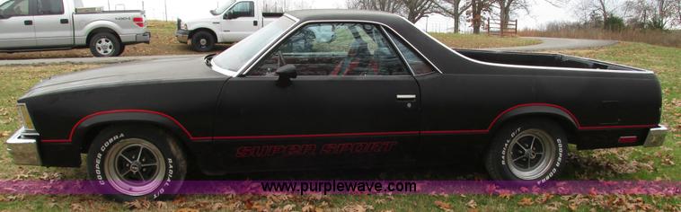 image for item I3134 1979 Chevrolet El Camino SS