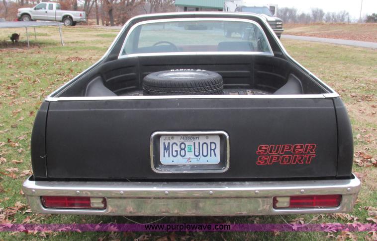 image for item I3134 1979 Chevrolet El Camino SS