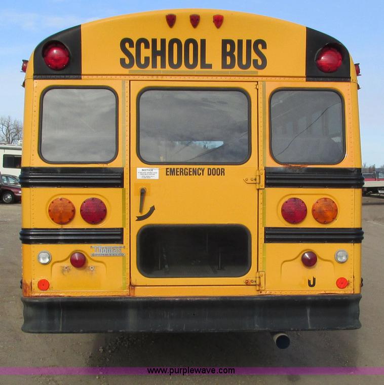 image for item I3812 1999 International 3800 Thomas Built bus