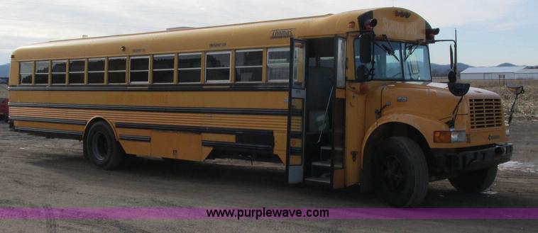 image for item I3812 1999 International 3800 Thomas Built bus