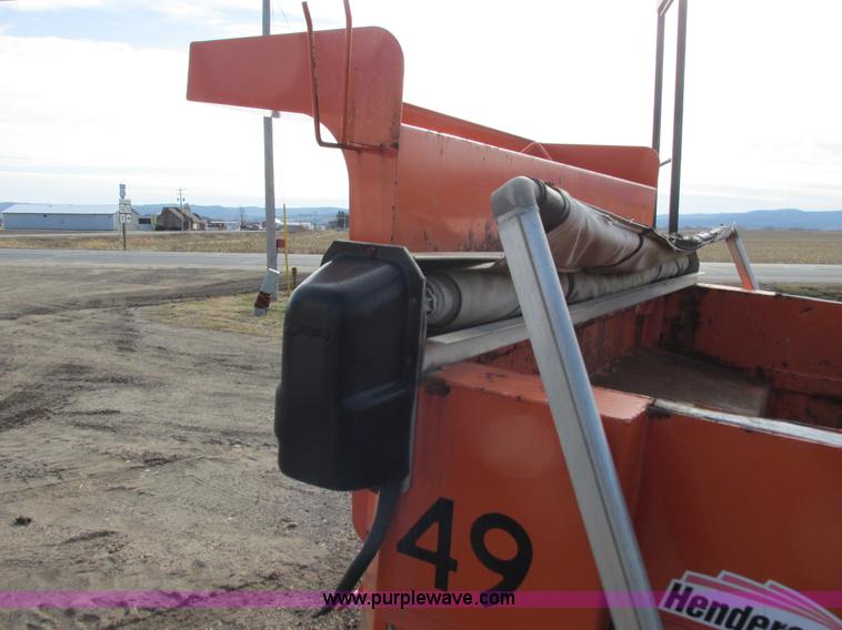 image for item I3816 Henderson dump bed