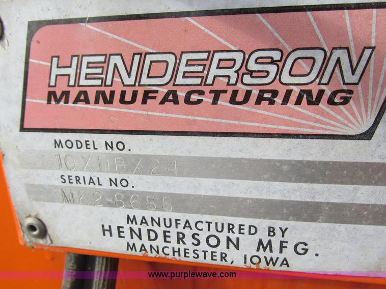 image for item I3816 Henderson dump bed