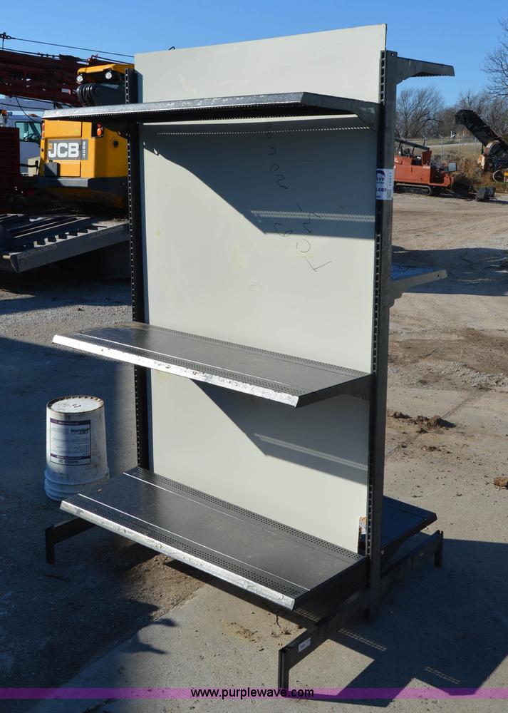 image for item I6911 (11) double sided shelving units