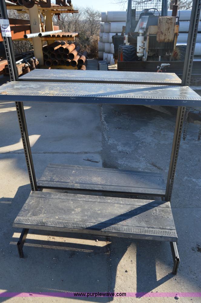 image for item I6911 (11) double sided shelving units