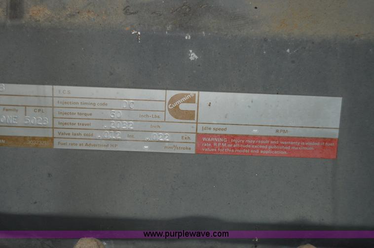 image for item I6912 Cummins stationary engine