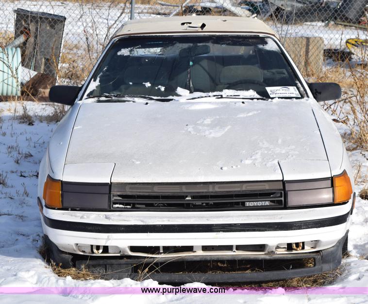 image for item I8536 1987 Toyota Celica GT convertible