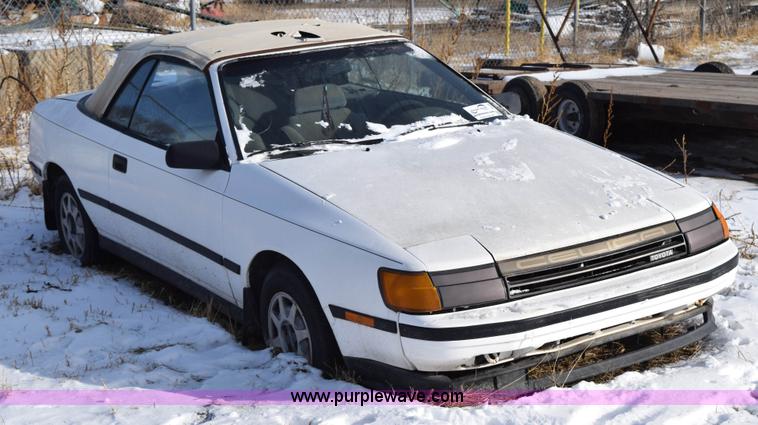 image for item I8536 1987 Toyota Celica GT convertible