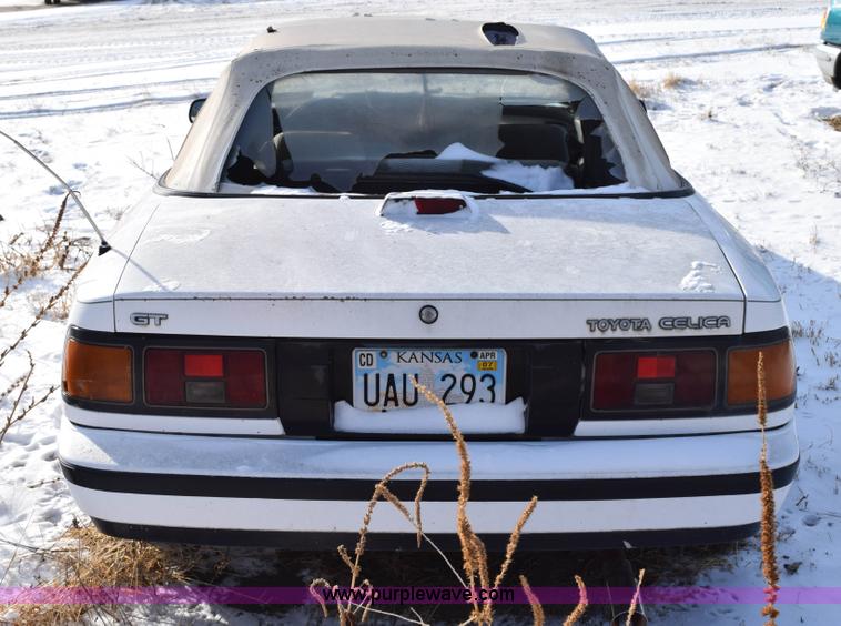 image for item I8536 1987 Toyota Celica GT convertible
