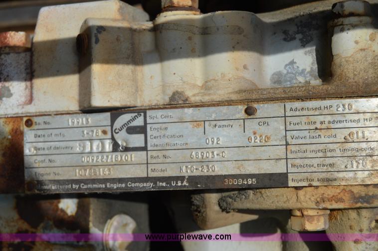 image for item Z9013 1978 Oshkosh B2344-6 proto type tire grinder truck