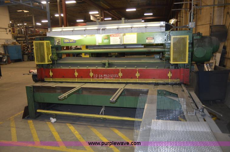 image for item Z9275 Niagara HL-10 10' metal shear