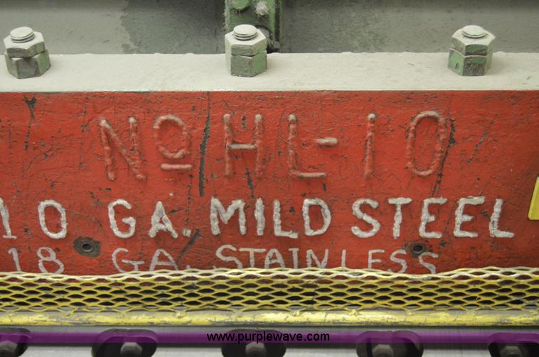 image for item Z9275 Niagara HL-10 10' metal shear