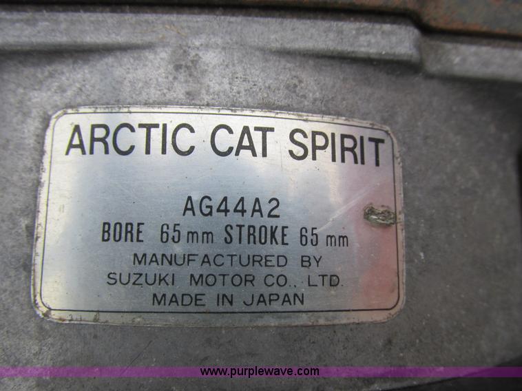 image for item Z9628 Artic Cat 4000 snowmobile