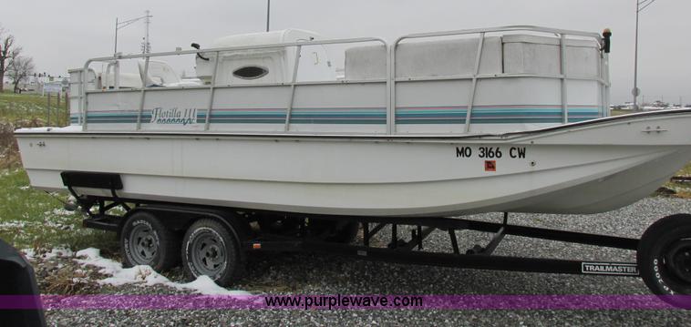 image for item Z9632 1992 Rinker Flotilla III pontoon boat