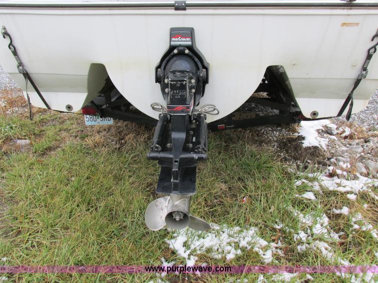 image for item Z9632 1992 Rinker Flotilla III pontoon boat