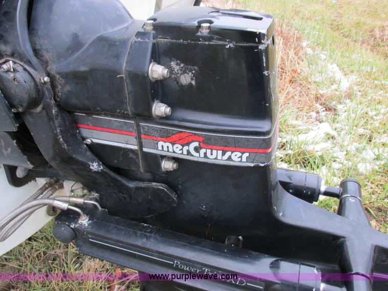 image for item Z9632 1992 Rinker Flotilla III pontoon boat