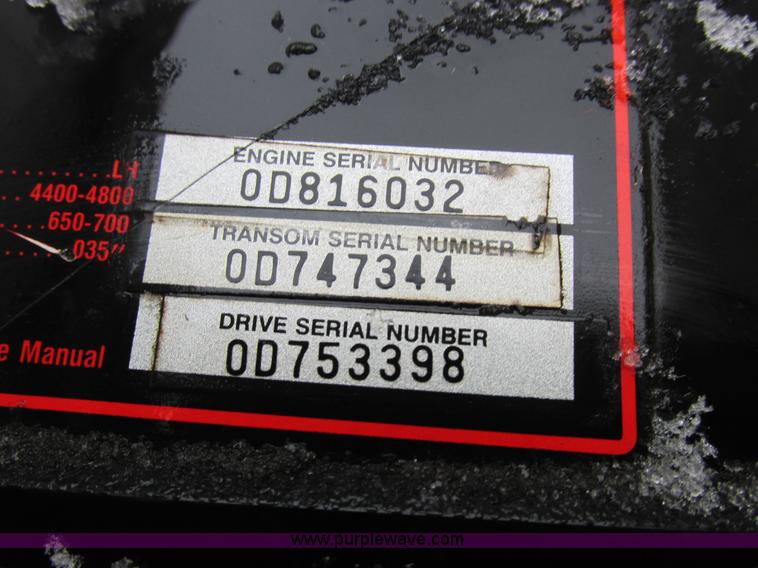 image for item Z9632 1992 Rinker Flotilla III pontoon boat