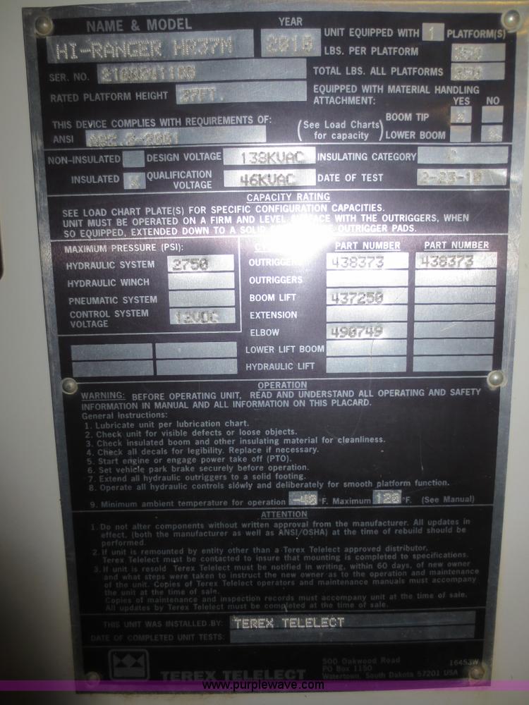 image for item D2242 2010 Dodge Ram 5500 bucket truck