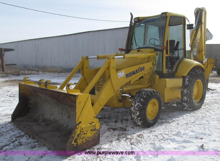 image for item G9852 1999 Komatsu WB140 backhoe