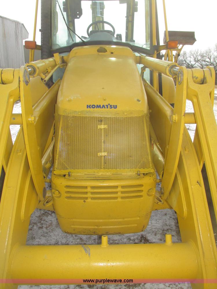 image for item G9852 1999 Komatsu WB140 backhoe