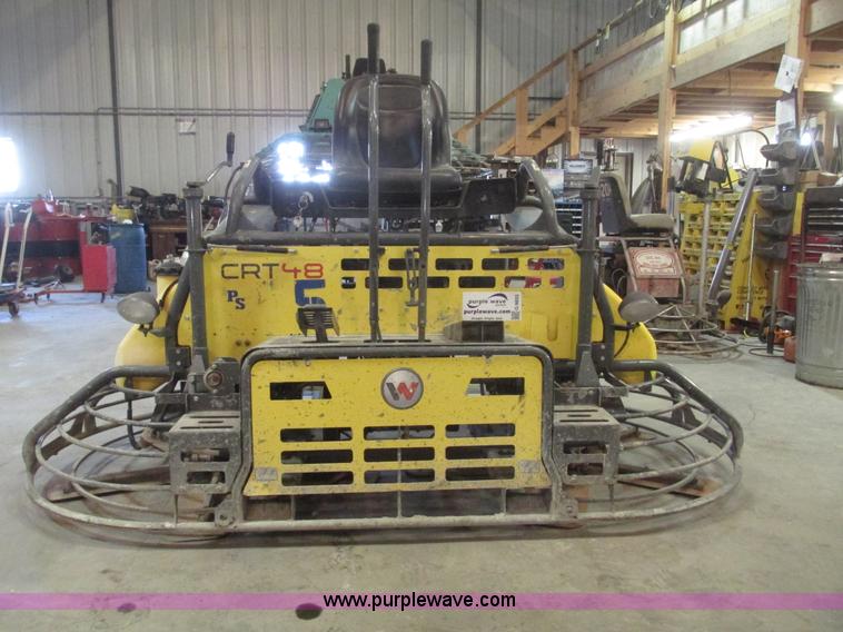 image for item G9855 Wacker Neuson CRT48 power trowel