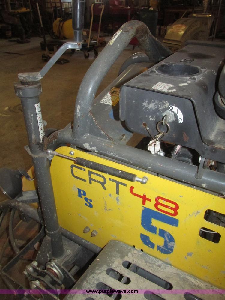 image for item G9855 Wacker Neuson CRT48 power trowel