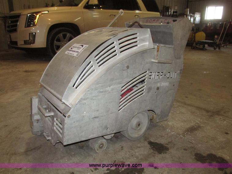 image for item G9856 Soff Cut G2000 self-propelled concrete saw