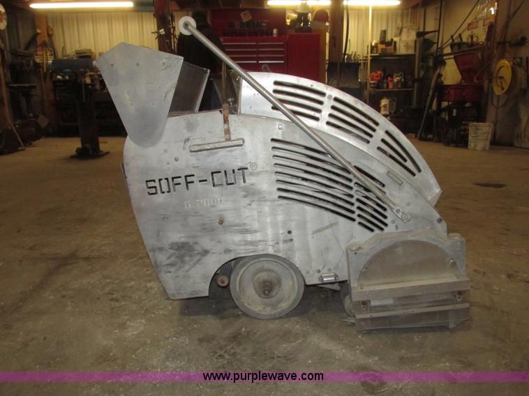 image for item G9856 Soff Cut G2000 self-propelled concrete saw