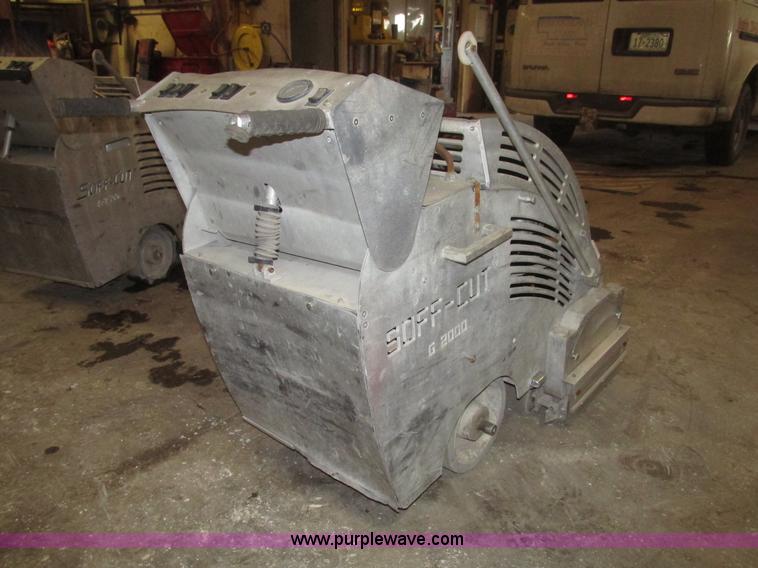 image for item G9856 Soff Cut G2000 self-propelled concrete saw
