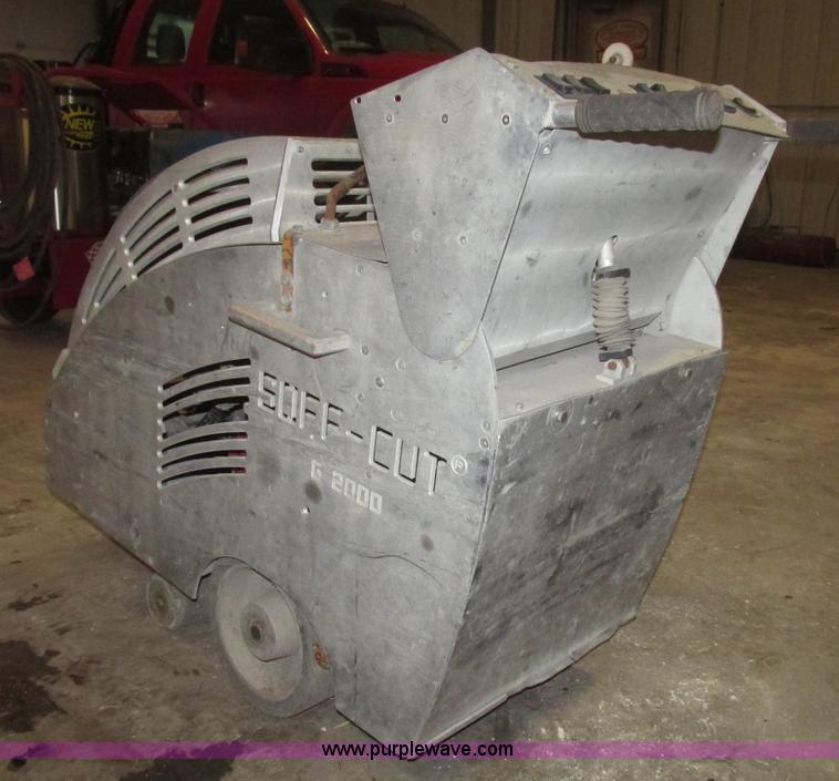 image for item G9856 Soff Cut G2000 self-propelled concrete saw