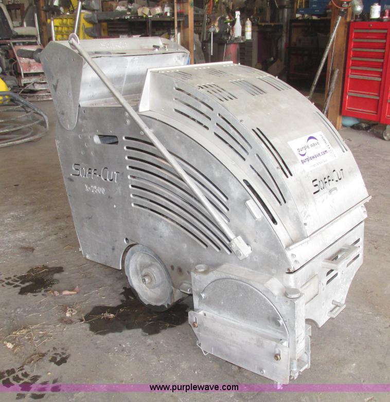 image for item G9857 Soff Cut X2500 self-propelled concrete saw