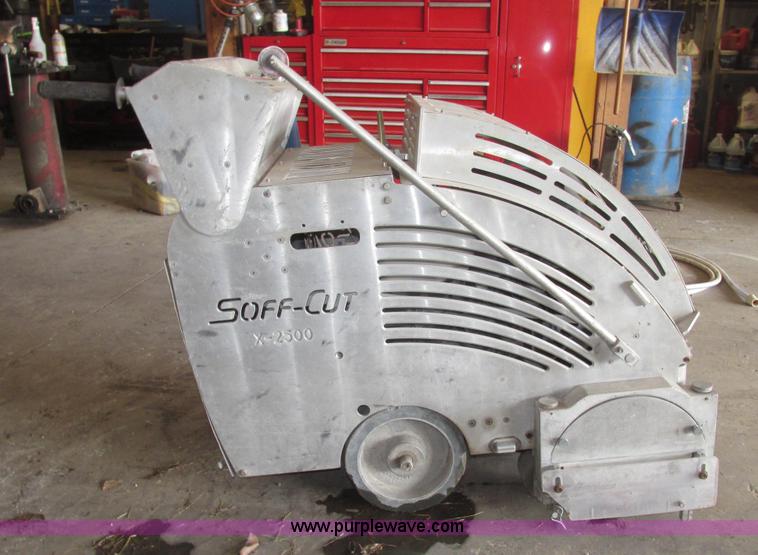 image for item G9857 Soff Cut X2500 self-propelled concrete saw