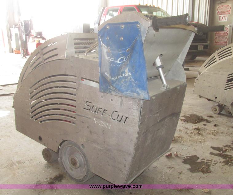 image for item G9857 Soff Cut X2500 self-propelled concrete saw