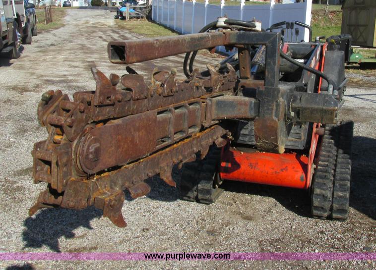 image for item H7610 Walk-behind skid steer trencher attachment