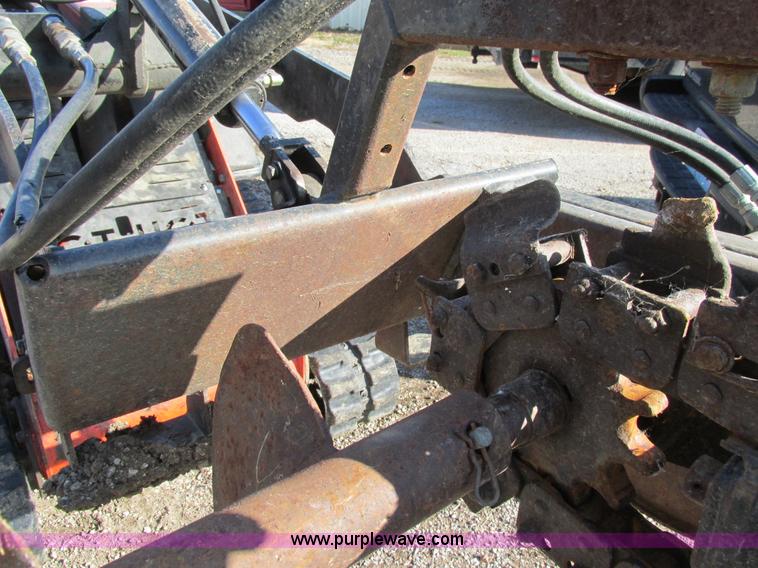 image for item H7610 Walk-behind skid steer trencher attachment