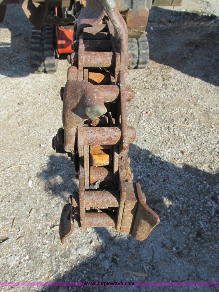 image for item H7610 Walk-behind skid steer trencher attachment