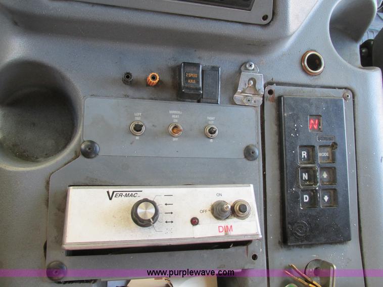 image for item H7617 2004 GMC T7500 Centurion street sweeper