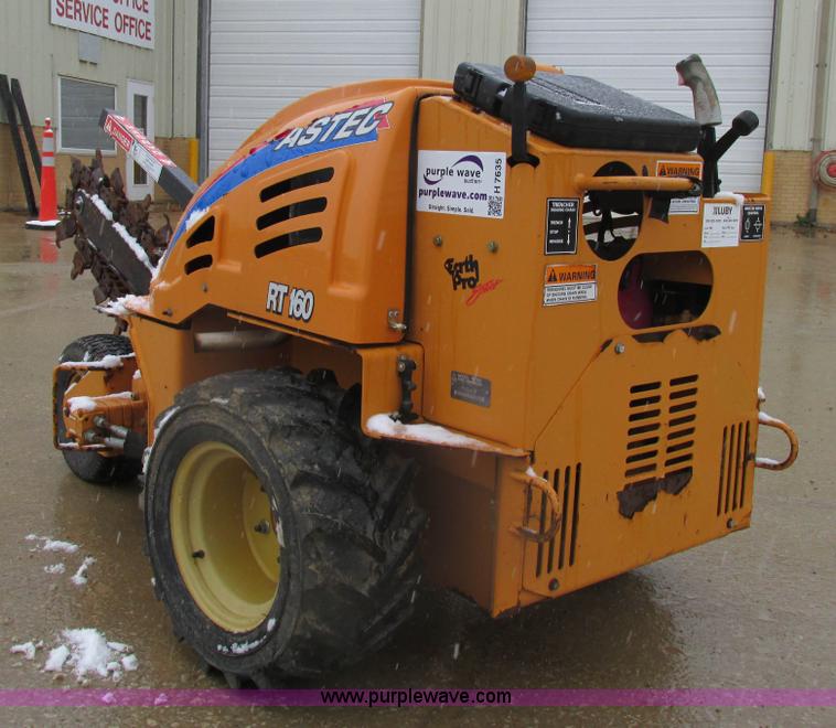 image for item H7635 Astec RT160 walk-behind trencher