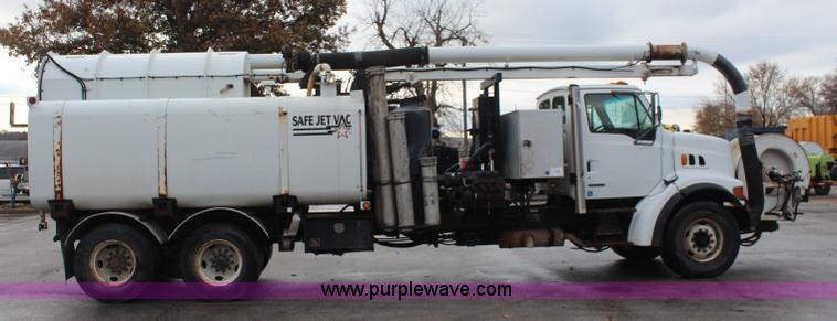 image for item I2396 2001 Sterling L7500 Safe Jet Vac Clean Earth vacuum jetter truck