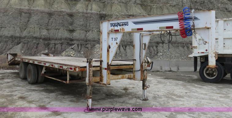 image for item I2454 1997 Travalong flatbed trailer